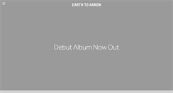 Desktop Screenshot of earthtoaaron.com